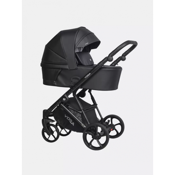 Коляска 2 в 1 RIKO BASIC YOGA ECCO 12 BLACK 5907729453658 Коляска 2 в 1 RIKO BASIC YOGA ECCO 12 BLACK 5907729453658