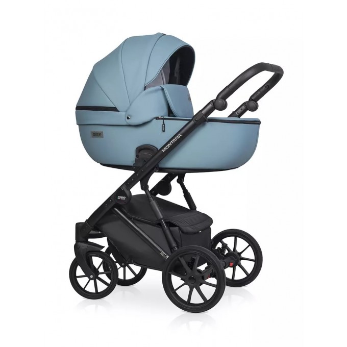 Коляска 3 В 1 RIKO BASIC MONTANA ECCO 16 Blue (голубой) 5907729453146 Коляска 3 В 1 RIKO BASIC MONTANA ECCO 16 Blue (голубой) 5907729453146