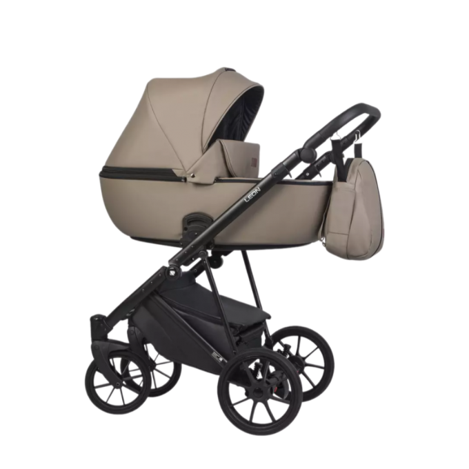 Коляска RIKO BASIC LEON 2 в 1 02 Beige (бежевый) 5907729454310 Коляска RIKO BASIC LEON 2 в 1 02 Beige (бежевый) 5907729454310