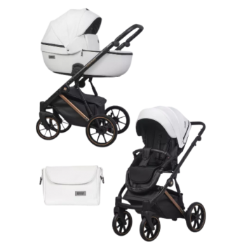 Коляска RIKO BASIC MONTANA PREMIUM COPPER 11 2 в 1 White Коляска RIKO BASIC MONTANA PREMIUM COPPER 11 2 в 1 White