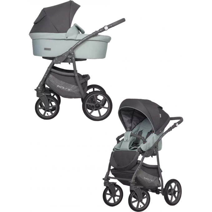 Коляска 2 в 1 RIKO BASIC BELLA PASTEL 02 ментоловый 5901583378744 Коляска 2 в 1 RIKO BASIC BELLA PASTEL 02 ментоловый 5901583378744