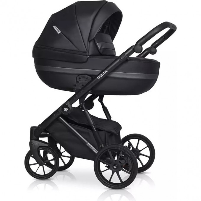 Коляска 2 В 1 RIKO BASIC DELTA ECCO 15 Black (черный) 5907729452408 Коляска 2 В 1 RIKO BASIC DELTA ECCO 15 Black (черный) 5907729452408