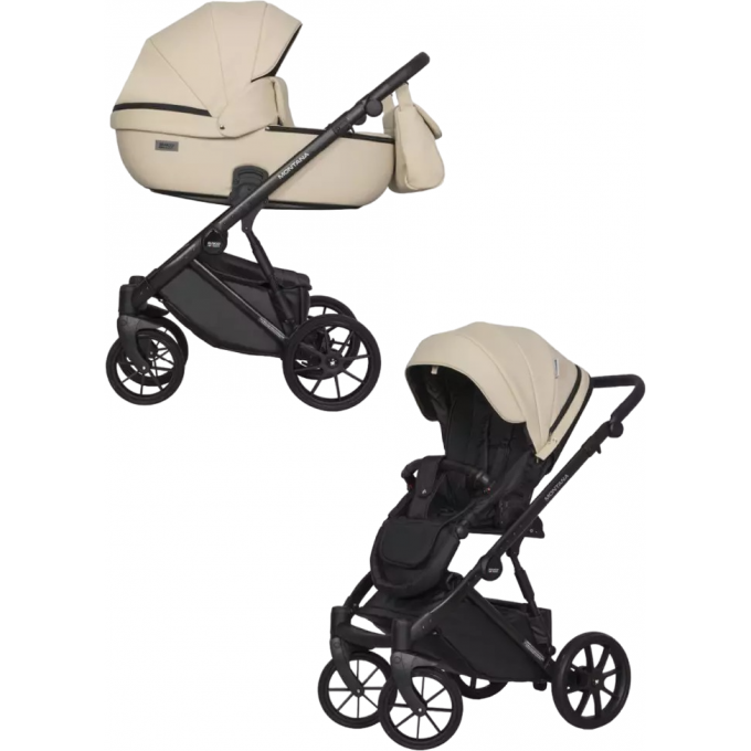 Коляска 2 В 1 RIKO BASIC MONTANA ECCO 15 Ivory beige (бежевый) 5907729451937 Коляска 2 В 1 RIKO BASIC MONTANA ECCO 15 Ivory beige (бежевый) 5907729451937