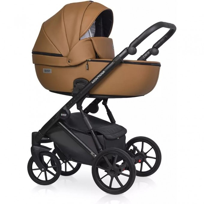 Коляска 2 В 1 RIKO BASIC MONTANA ECCO 18 Caramel (карамель) 5907729453139 Коляска 2 В 1 RIKO BASIC MONTANA ECCO 18 Caramel (карамель) 5907729453139