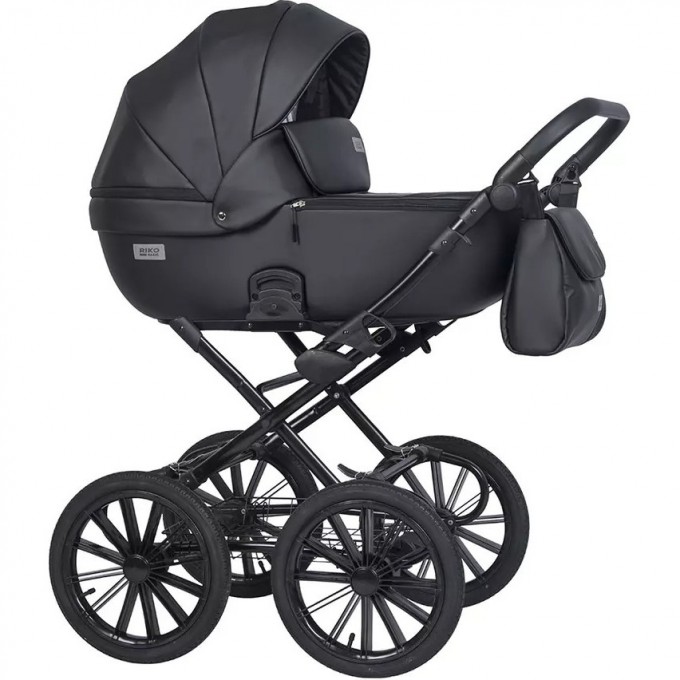 Коляска 2 В 1 RIKO BASIC MONTANA ECCO PRESTIGE 12 Black (черный) 5907729452965 Коляска 2 В 1 RIKO BASIC MONTANA ECCO PRESTIGE 12 Black (черный) 5907729452965