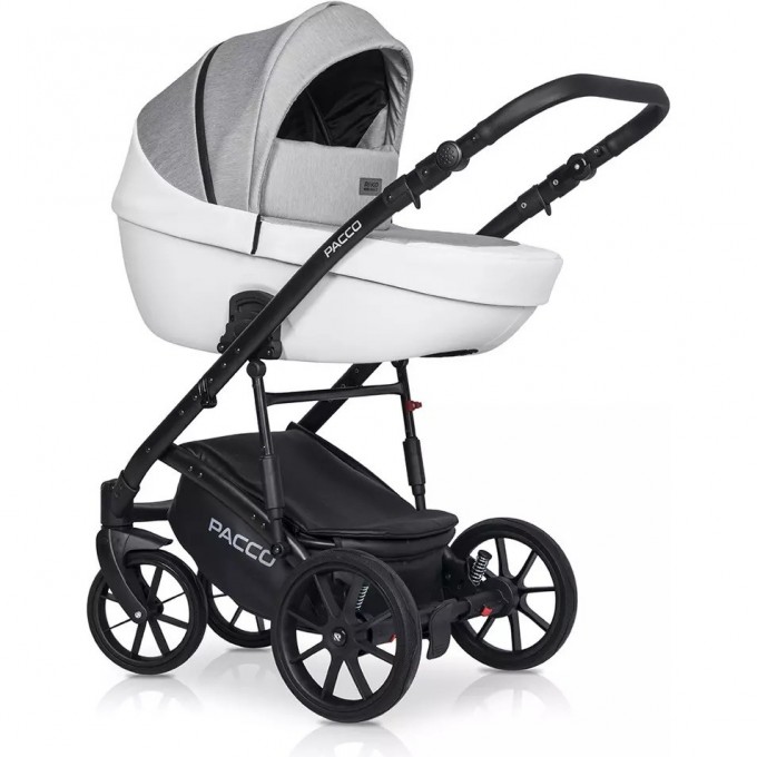 Коляска 2 в 1 RIKO BASIC PACCO 05 Grey Fox (серый-белый) 5907729452163 Коляска 2 в 1 RIKO BASIC PACCO 05 Grey Fox (серый-белый) 5907729452163