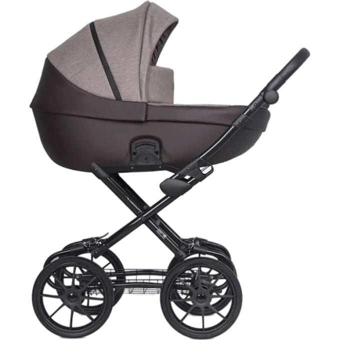 Коляска 2 В 1 RIKO BASIC PACCO CLASSIC 07 Mokka (кофейный-темно-коричневый) 5907729453061 Коляска 2 В 1 RIKO BASIC PACCO CLASSIC 07 Mokka (кофейный-темно-коричневый) 5907729453061
