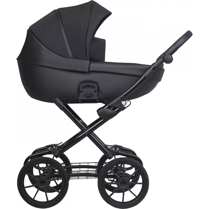 Коляска 2 В 1 RIKO BASIC PACCO CLASSIC 09 Black (черный) 5907729453184 Коляска 2 В 1 RIKO BASIC PACCO CLASSIC 09 Black (черный) 5907729453184