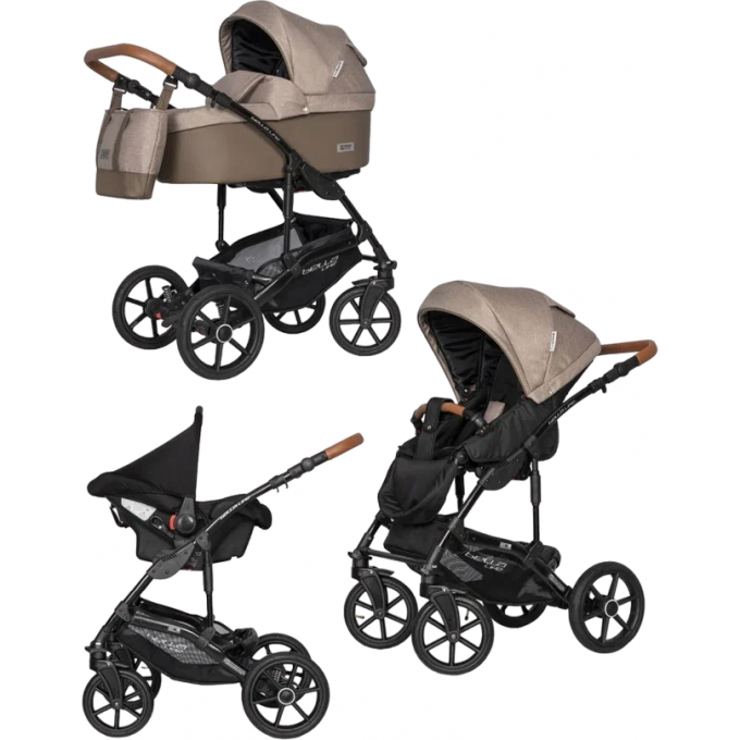 Коляска 3 в 1 RIKO BASIC BELLA LIFE 05 Mokka (коричневый) 5907729452101 Коляска 3 в 1 RIKO BASIC BELLA LIFE 05 Mokka (коричневый) 5907729452101