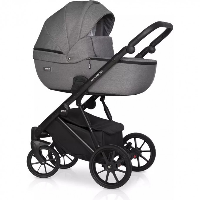 Коляска 3 В 1 RIKO BASIC MONTANA 04 графит 5907729451982 Коляска 3 В 1 RIKO BASIC MONTANA 04 графит 5907729451982