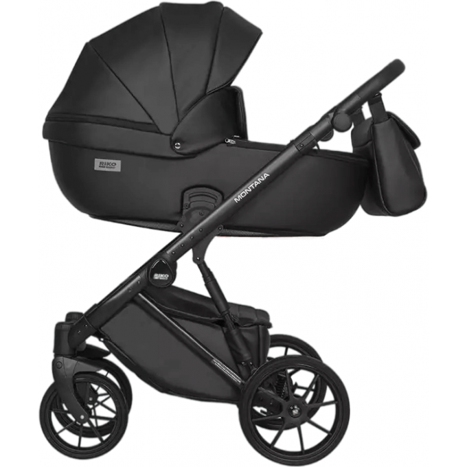 Коляска 3 В 1 RIKO BASIC MONTANA ECCO 12 Black (черный) 5907729452026 Коляска 3 В 1 RIKO BASIC MONTANA ECCO 12 Black (черный) 5907729452026