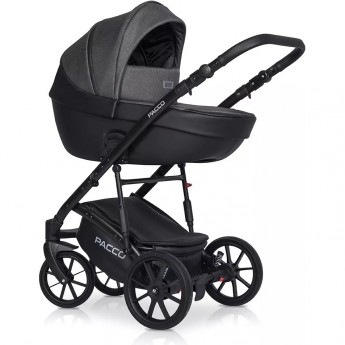 Коляска 3 в 1 RIKO BASIC PACCO 04 Carbon (темно-серый-черный) Коляска 3 в 1 RIKO BASIC PACCO 04 Carbon (темно-серый-черный)